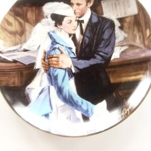 Vintage Gone With The Wind Plate Set of 2